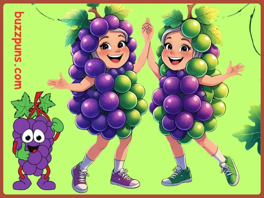 Funny Grape Couple Costume