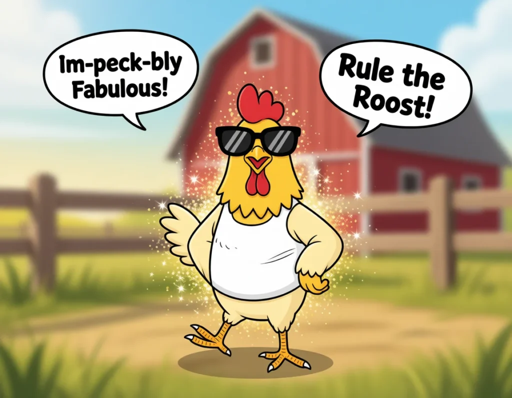 Chicken Puns Captions