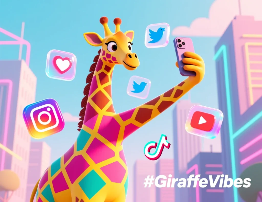 Giraffe Puns for Instagram