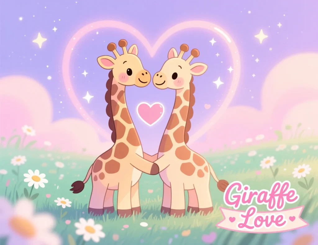 Giraffe Puns Love