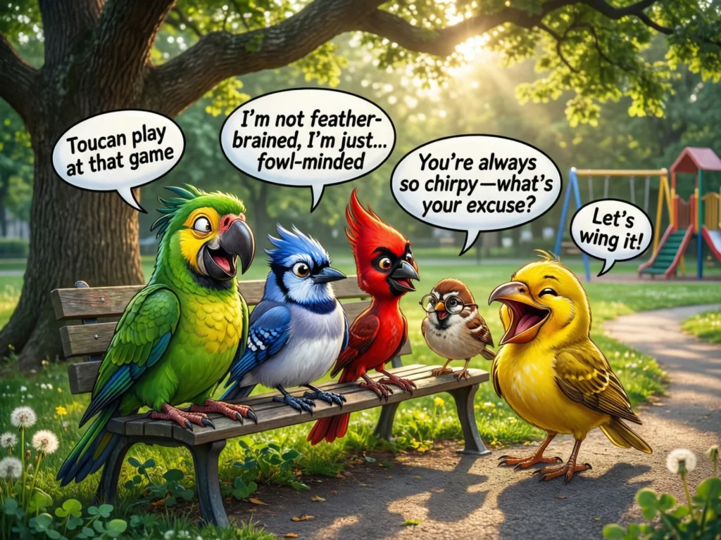 bird puns