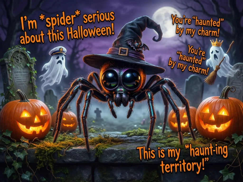 Halloween Spider Puns