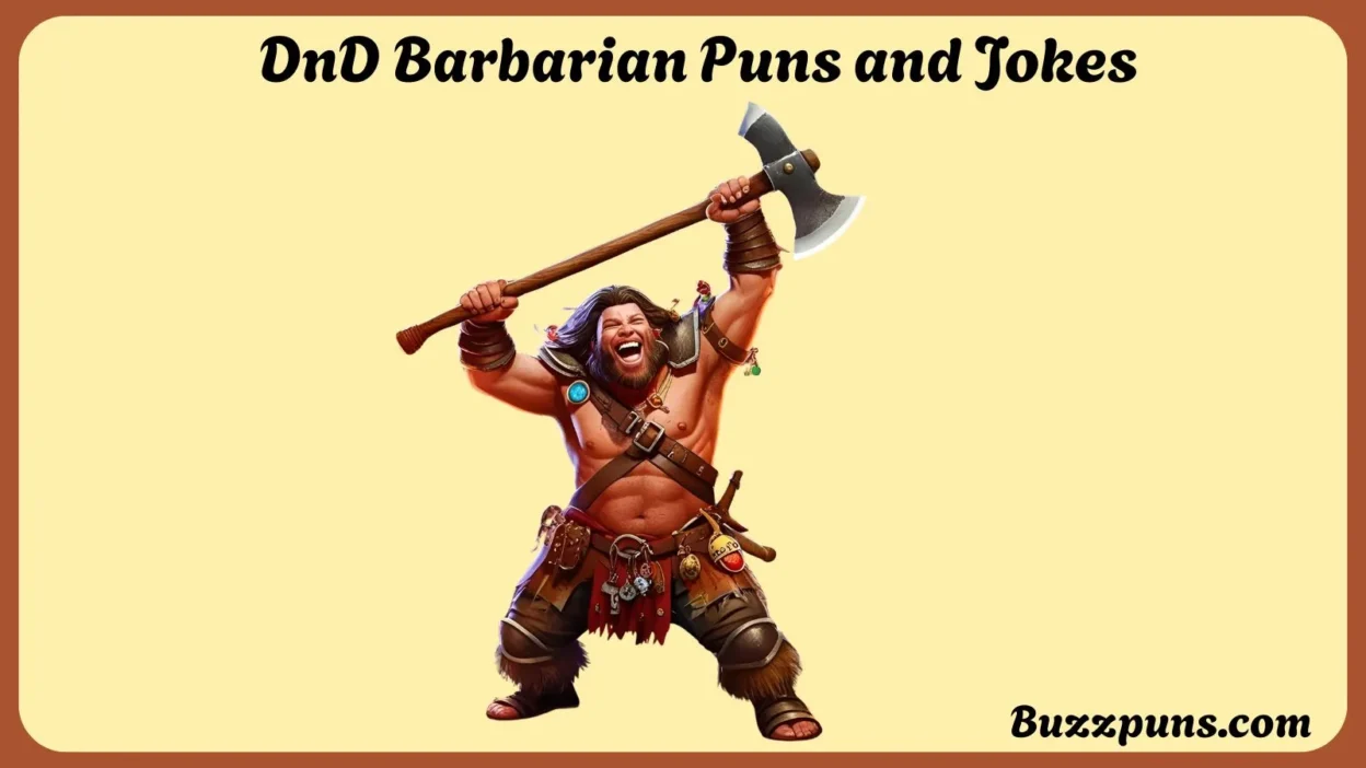 DnD Barbarian Puns
