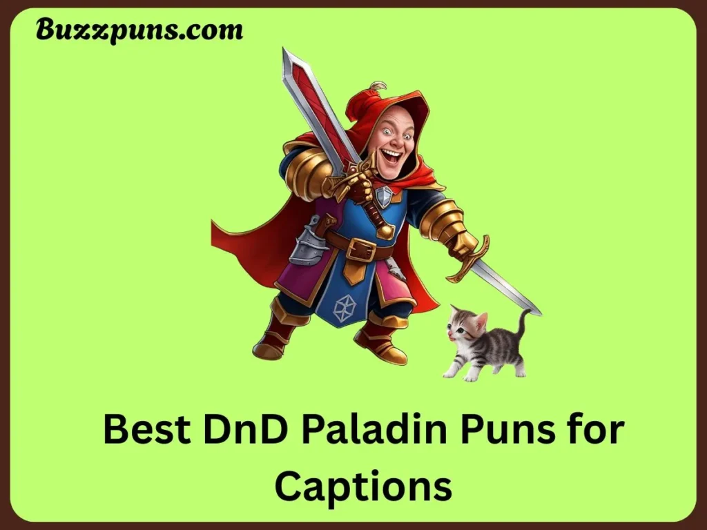 DnD Paladin Puns for Captions