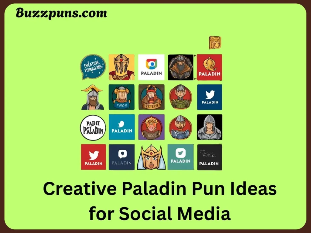 Paladin Pun Ideas for Social Media