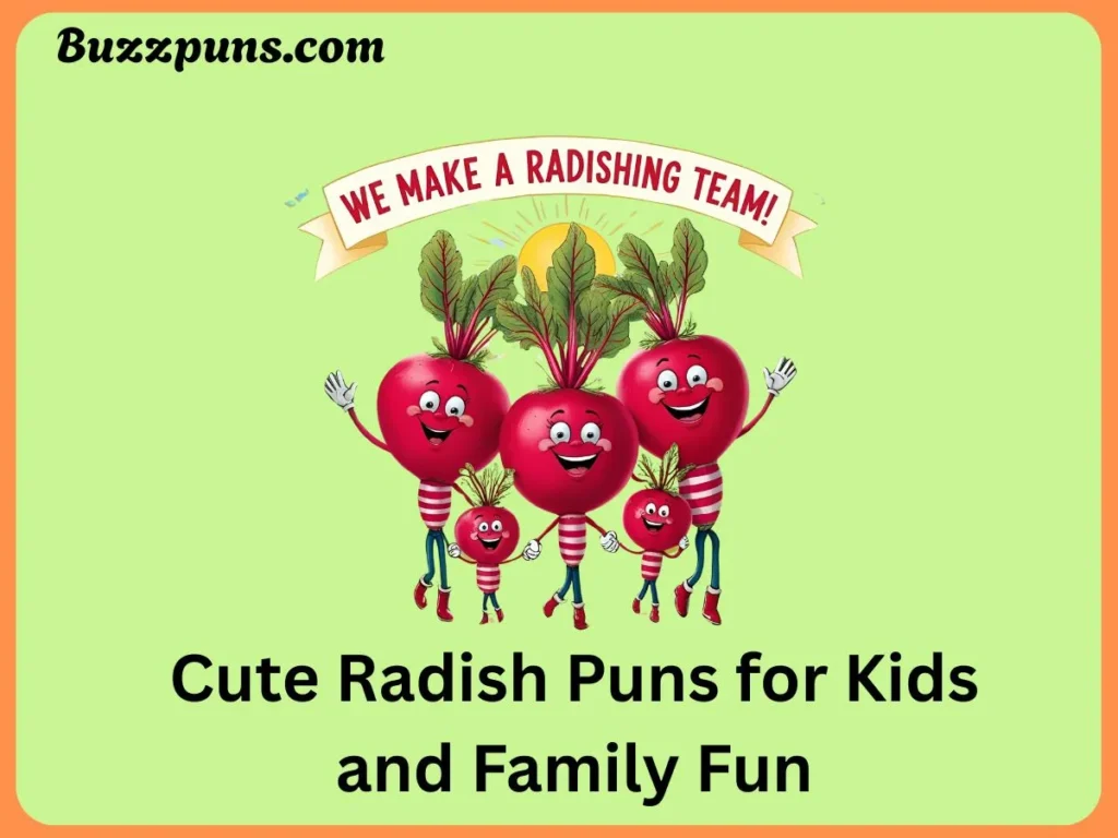 Radish Puns for Kids