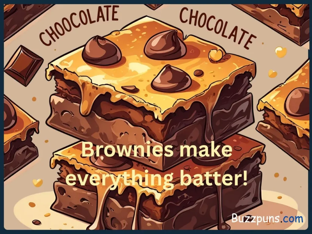 Cute Brownie Puns