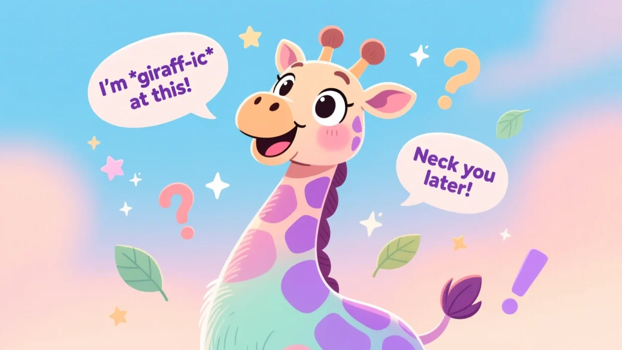 Giraffe Puns 🦒🔥 Going Viral in 2026 – Tall Tales of Laughs