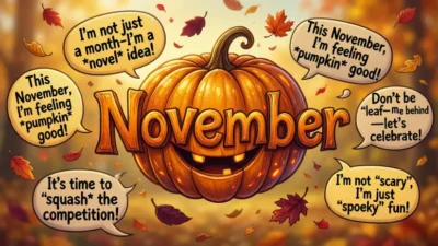November Puns and Jokes