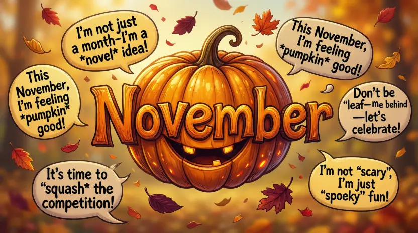 November Puns and Jokes