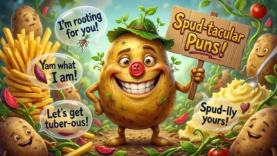 potato puns and jokes