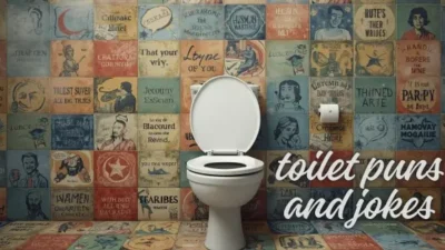 toilet puns and jokes