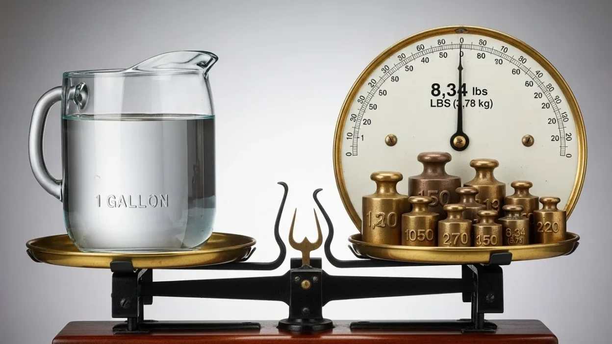 Weight of Gallon of Water