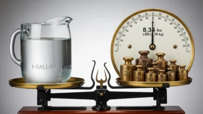 Weight of Gallon of Water