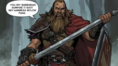 Dnd Barbarian puns and Jokes